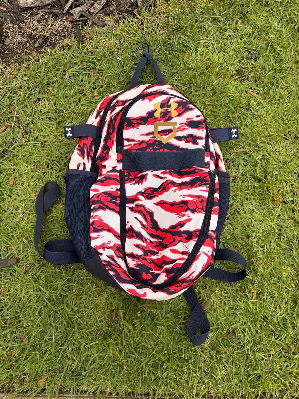 Under Armour Hustle 50 Team Blue Backpack